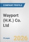 Wayport (H.K.) Co. Ltd. Fundamental Company Report Including Financial, SWOT, Competitors and Industry Analysis - Product Thumbnail Image