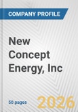 New Concept Energy, Inc. Fundamental Company Report Including Financial, SWOT, Competitors and Industry Analysis- Product Image