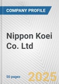 Nippon Koei Co. Ltd. Fundamental Company Report Including Financial, SWOT, Competitors and Industry Analysis- Product Image