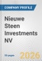 Nieuwe Steen Investments NV Fundamental Company Report Including Financial, SWOT, Competitors and Industry Analysis - Product Thumbnail Image