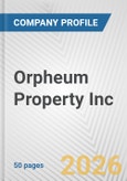Orpheum Property Inc. Fundamental Company Report Including Financial, SWOT, Competitors and Industry Analysis- Product Image