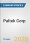 Paltek Corp. Fundamental Company Report Including Financial, SWOT, Competitors and Industry Analysis - Product Thumbnail Image