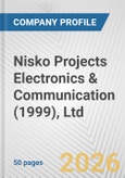 Nisko Projects Electronics & Communication (1999), Ltd. Fundamental Company Report Including Financial, SWOT, Competitors and Industry Analysis- Product Image