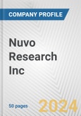 Nuvo Research Inc. Fundamental Company Report Including Financial, SWOT, Competitors and Industry Analysis- Product Image