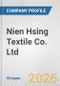 Nien Hsing Textile Co. Ltd Fundamental Company Report Including Financial, SWOT, Competitors and Industry Analysis - Product Thumbnail Image