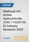 Methoxyl-D3-Amine Hydrochloride (CAS 110220-55-8) Industry Research 2025: Global and Regional Market Trends 2019-2024 and Forecast to 2029 - Product Thumbnail Image