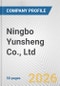 Ningbo Yunsheng Co., Ltd. Fundamental Company Report Including Financial, SWOT, Competitors and Industry Analysis - Product Thumbnail Image