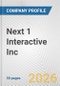 Next 1 Interactive Inc. Fundamental Company Report Including Financial, SWOT, Competitors and Industry Analysis - Product Thumbnail Image