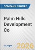 Palm Hills Development Co. Fundamental Company Report Including Financial, SWOT, Competitors and Industry Analysis- Product Image