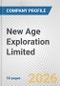 New Age Exploration Limited Fundamental Company Report Including Financial, SWOT, Competitors and Industry Analysis - Product Thumbnail Image