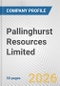 Pallinghurst Resources Limited Fundamental Company Report Including Financial, SWOT, Competitors and Industry Analysis - Product Thumbnail Image