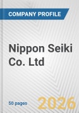 Nippon Seiki Co. Ltd. Fundamental Company Report Including Financial, SWOT, Competitors and Industry Analysis- Product Image