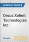 Orsus Xelent Technologies Inc. Fundamental Company Report Including Financial, SWOT, Competitors and Industry Analysis - Product Thumbnail Image