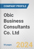 Obic Business Consultants Co. Ltd. Fundamental Company Report Including Financial, SWOT, Competitors and Industry Analysis- Product Image