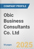 Obic Business Consultants Co. Ltd. Fundamental Company Report Including Financial, SWOT, Competitors and Industry Analysis- Product Image