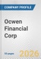 Ocwen Financial Corp. Fundamental Company Report Including Financial, SWOT, Competitors and Industry Analysis - Product Thumbnail Image