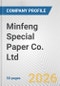 Minfeng Special Paper Co. Ltd. Fundamental Company Report Including Financial, SWOT, Competitors and Industry Analysis - Product Thumbnail Image