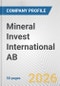 Mineral Invest International AB Fundamental Company Report Including Financial, SWOT, Competitors and Industry Analysis - Product Thumbnail Image