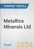 Metallica Minerals Ltd. Fundamental Company Report Including Financial, SWOT, Competitors and Industry Analysis- Product Image