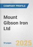 Mount Gibson Iron Ltd. Fundamental Company Report Including Financial, SWOT, Competitors and Industry Analysis- Product Image