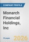Monarch Financial Holdings, Inc. Fundamental Company Report Including Financial, SWOT, Competitors and Industry Analysis - Product Thumbnail Image