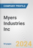 Myers Industries Inc. Fundamental Company Report Including Financial, SWOT, Competitors and Industry Analysis- Product Image