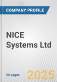 NICE Systems Ltd. Fundamental Company Report Including Financial, SWOT, Competitors and Industry Analysis- Product Image