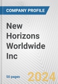 New Horizons Worldwide Inc. Fundamental Company Report Including Financial, SWOT, Competitors and Industry Analysis- Product Image