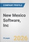 New Mexico Software, Inc. Fundamental Company Report Including Financial, SWOT, Competitors and Industry Analysis - Product Thumbnail Image