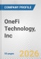 OneFi Technology, Inc. Fundamental Company Report Including Financial, SWOT, Competitors and Industry Analysis - Product Thumbnail Image