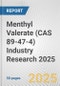 Menthyl Valerate (CAS 89-47-4) Industry Research 2025: Global and Regional Market Trends 2019-2024 and Forecast to 2029 - Product Thumbnail Image