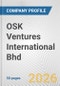 OSK Ventures International Bhd Fundamental Company Report Including Financial, SWOT, Competitors and Industry Analysis - Product Thumbnail Image