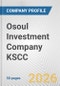Osoul Investment Company KSCC Fundamental Company Report Including Financial, SWOT, Competitors and Industry Analysis - Product Thumbnail Image