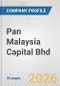 Pan Malaysia Capital Bhd Fundamental Company Report Including Financial, SWOT, Competitors and Industry Analysis - Product Thumbnail Image