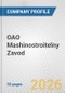 OAO Mashinostroitelny Zavod Fundamental Company Report Including Financial, SWOT, Competitors and Industry Analysis - Product Thumbnail Image