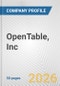 OpenTable, Inc. Fundamental Company Report Including Financial, SWOT, Competitors and Industry Analysis - Product Thumbnail Image
