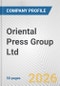 Oriental Press Group Ltd. Fundamental Company Report Including Financial, SWOT, Competitors and Industry Analysis - Product Thumbnail Image