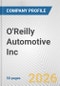 O'Reilly Automotive Inc. Fundamental Company Report Including Financial, SWOT, Competitors and Industry Analysis - Product Thumbnail Image