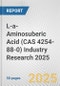 L-a-Aminosuberic Acid (CAS 4254-88-0) Industry Research 2025: Global and Regional Market Trends 2019-2024 and Forecast to 2029 - Product Image