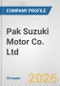 Pak Suzuki Motor Co. Ltd. Fundamental Company Report Including Financial, SWOT, Competitors and Industry Analysis - Product Thumbnail Image