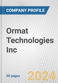 Ormat Technologies Inc. Fundamental Company Report Including Financial, SWOT, Competitors and Industry Analysis- Product Image