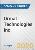 Ormat Technologies Inc. Fundamental Company Report Including Financial, SWOT, Competitors and Industry Analysis- Product Image