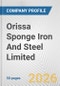 Orissa Sponge Iron And Steel Limited Fundamental Company Report Including Financial, SWOT, Competitors and Industry Analysis - Product Thumbnail Image