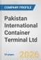 Pakistan International Container Terminal Ltd Fundamental Company Report Including Financial, SWOT, Competitors and Industry Analysis - Product Thumbnail Image