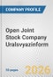 Open Joint Stock Company Uralsvyazinform Fundamental Company Report Including Financial, SWOT, Competitors and Industry Analysis - Product Thumbnail Image