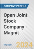 Open Joint Stock Company - Magnit Fundamental Company Report Including Financial, SWOT, Competitors and Industry Analysis- Product Image