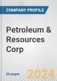 Petroleum & Resources Corp. Fundamental Company Report Including Financial, SWOT, Competitors and Industry Analysis- Product Image