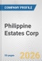 Philippine Estates Corp. Fundamental Company Report Including Financial, SWOT, Competitors and Industry Analysis - Product Thumbnail Image