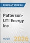 Patterson-UTI Energy Inc. Fundamental Company Report Including Financial, SWOT, Competitors and Industry Analysis - Product Thumbnail Image