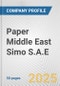Paper Middle East Simo S.A.E Fundamental Company Report Including Financial, SWOT, Competitors and Industry Analysis - Product Thumbnail Image